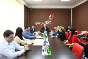 #Вопросы оказания услуги социальный контракт обсудили сегодня в МФЦ Дагестана.4