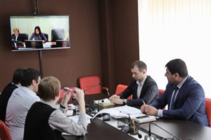 #Вопросы взаимодействия МФЦ Дагестана с Федеральной корпорацией МСП обсудили в ходе видеоконференц- совещания1