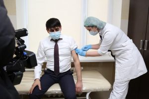 #Сотрудники МФЦ Дагестана прошли вакцинацию7